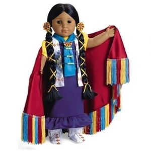 American girl RETIRED Kaya fancy shawl outfit of today